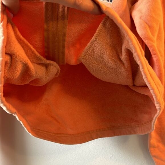 Vintage Martha’s Vineyard Orange Zip Up Hoodie M - Picture 4 of 5